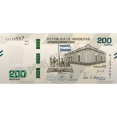 (606) ** PN105 Honduras 200 Lempiras Year 2021 (Comm.)